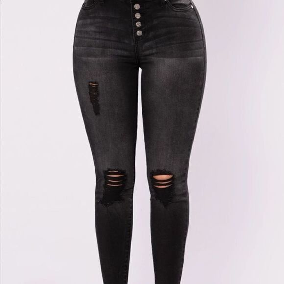 Ankle Jeans Black NWOT - Picture 2 of 6